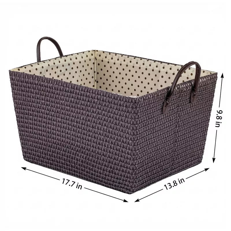1 Pcs Woven Storage Basket