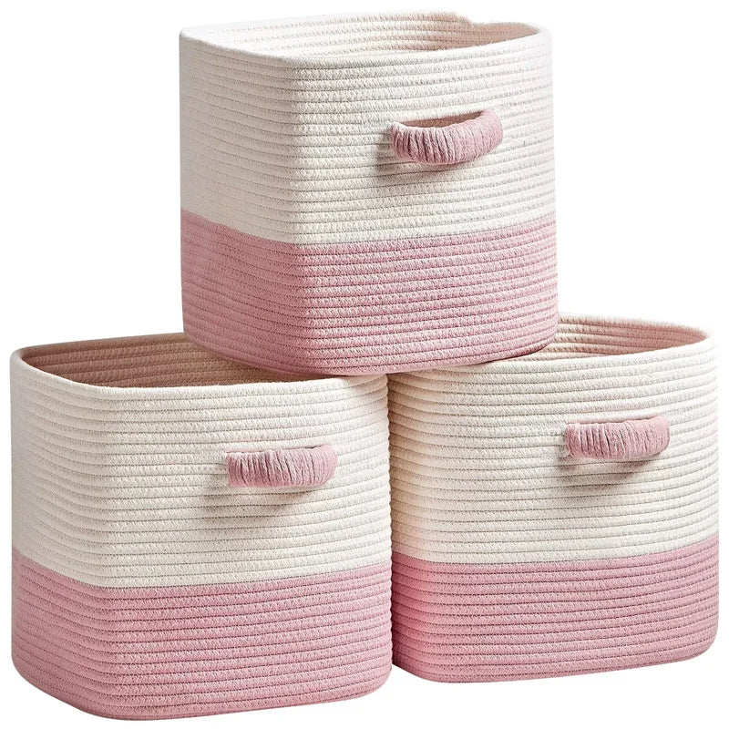 Decorative Fabric Storage Cubes