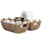 Handwoven Wicker Basket Set (Set of 2)