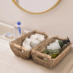 Handwoven Wicker Basket Set (Set of 2)