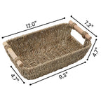 Handwoven Wicker Basket Set (Set of 2)