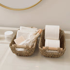 Handwoven Wicker Basket Set (Set of 2)