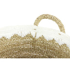 Hand-woven seagrass decorative basket Three-piece set