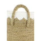 Hand-woven seagrass decorative basket Three-piece set