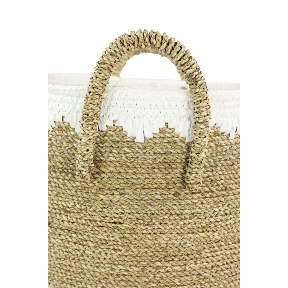 Hand-woven seagrass decorative basket Three-piece set