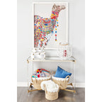 Hand-woven seagrass decorative basket Three-piece set
