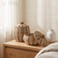 Large Woven Storage Basket with Lid – Two-Tone Decorative Laundry Hamper for Blankets, Toys & Home Organization-cc-092002