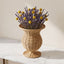 Natural Rattan Woven Vase for Dried Flowers, Decorative Wicker Flower Vase with Pedestal Base, Boho Farmhouse Home Decor-cc-091809