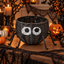Black Spider Shaped Woven Candy Basket with Big Eyes & Legs, Handmade Halloween Trick-or-Treat Basket for Candy, Fruit & Party Decor -ZENG-091716