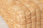Square Woven Storage Basket with Lid for Home Organization Thai Water