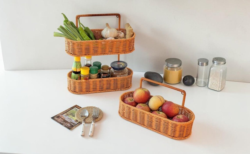 No Drill Wall Storage Basket
