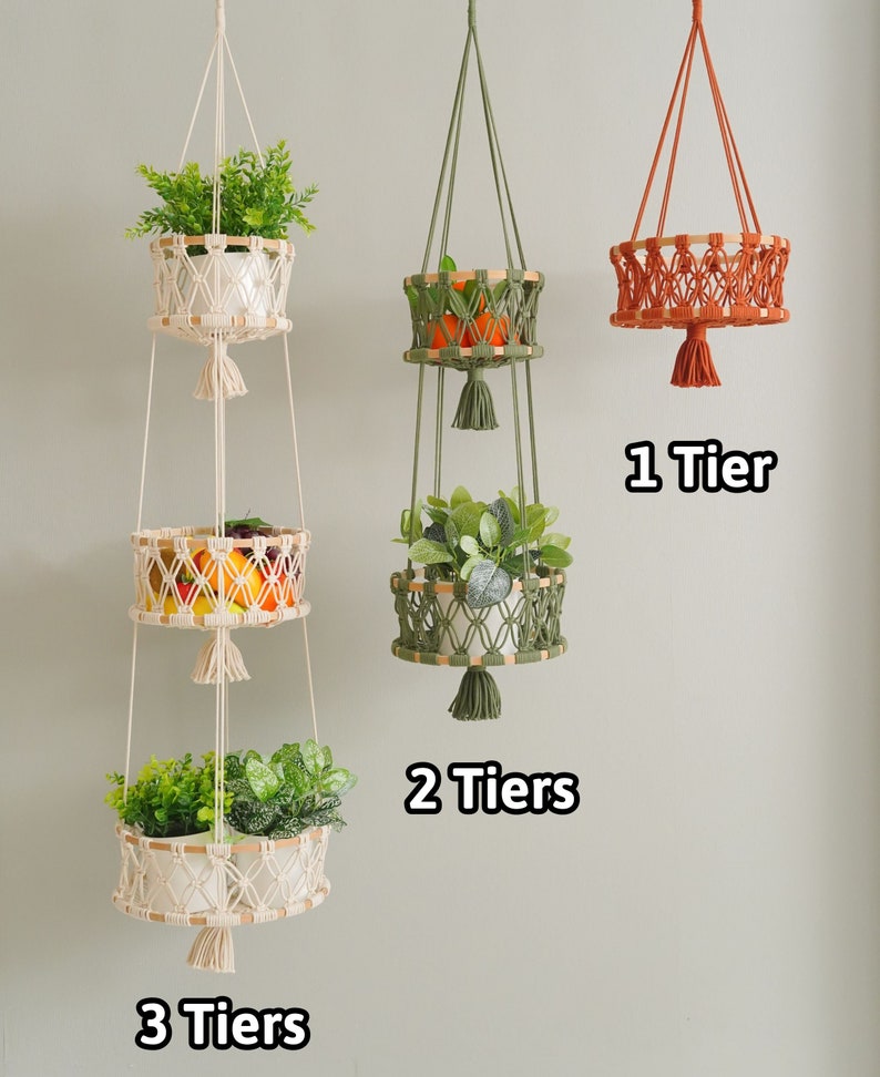 Hanging Fruit Basket - Fruit Hammock