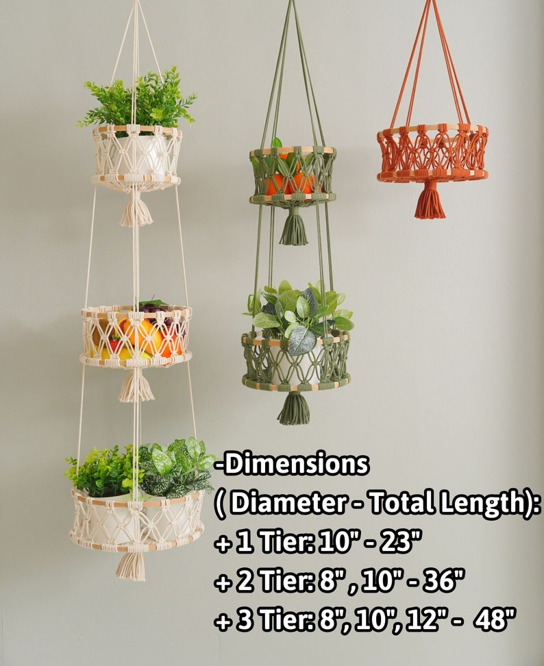 Hanging Fruit Basket - Fruit Hammock