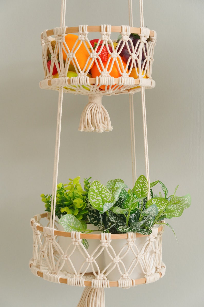 Hanging Fruit Basket - Fruit Hammock