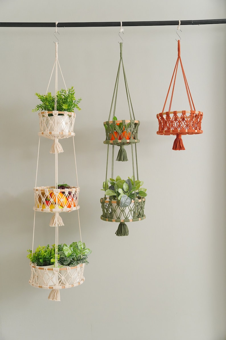 Hanging Fruit Basket - Fruit Hammock