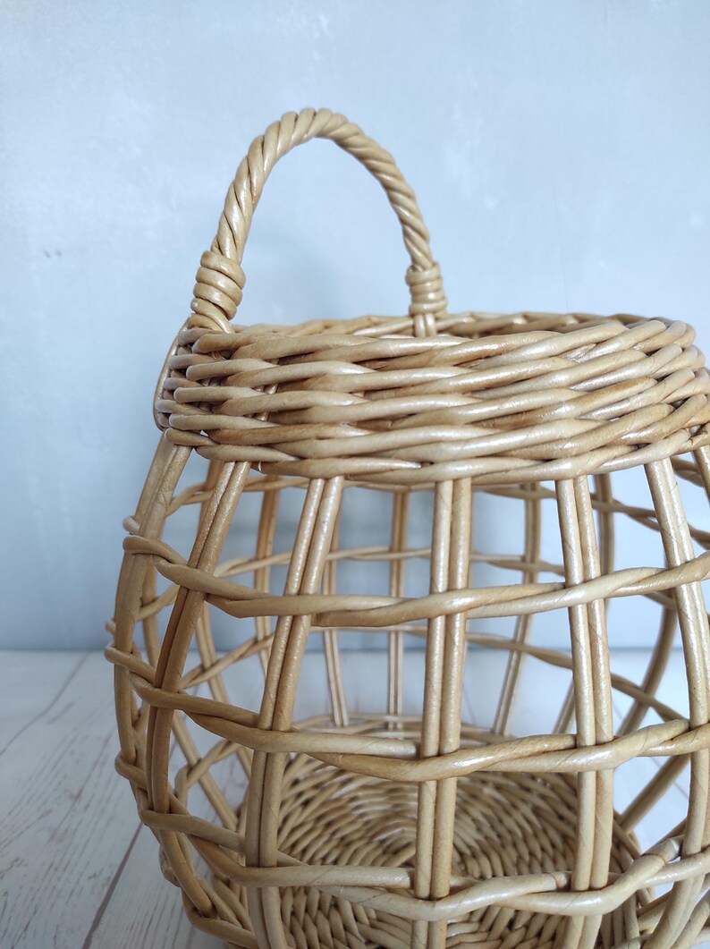 Handmade Woven Door Basket