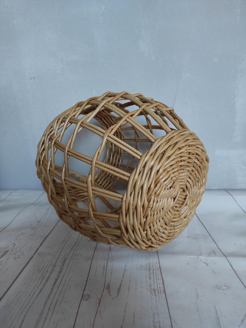 Handmade Woven Door Basket