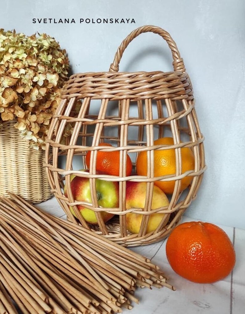 Handmade Woven Door Basket