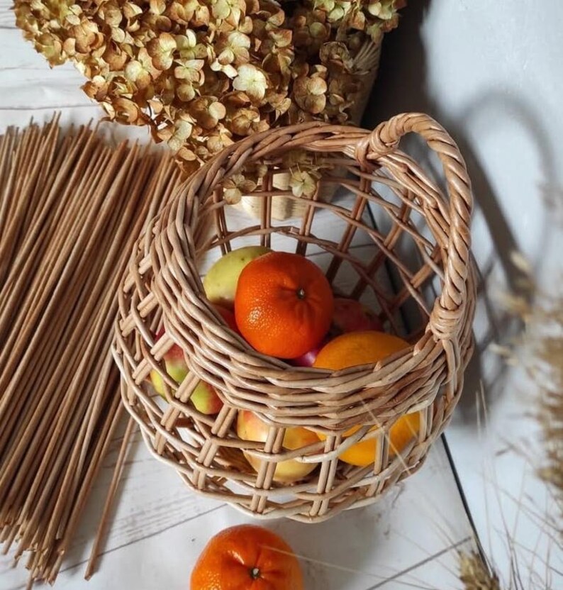 Handmade Woven Door Basket