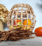 Handmade Woven Door Basket