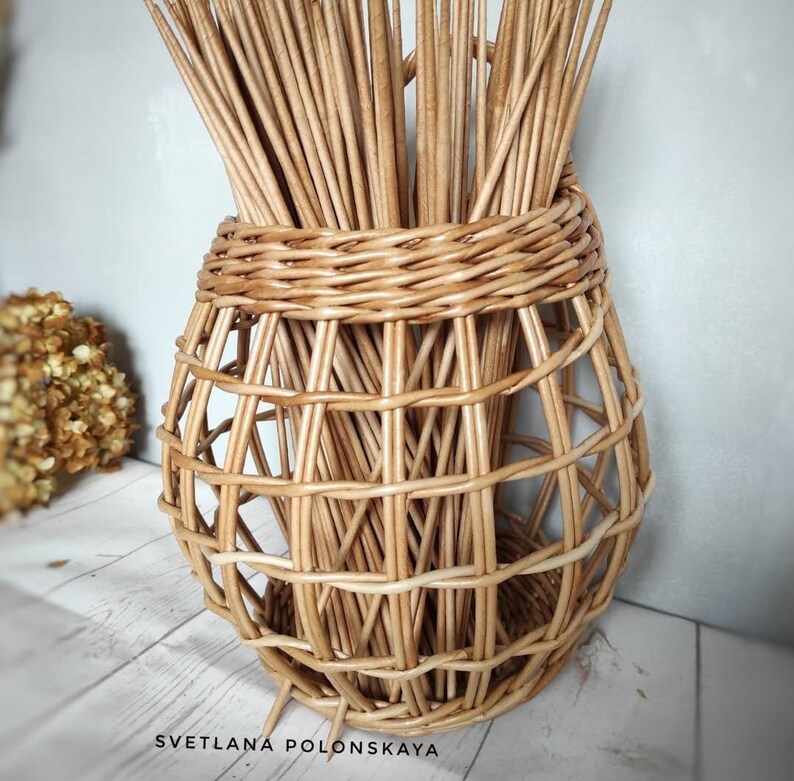 Handmade Woven Door Basket
