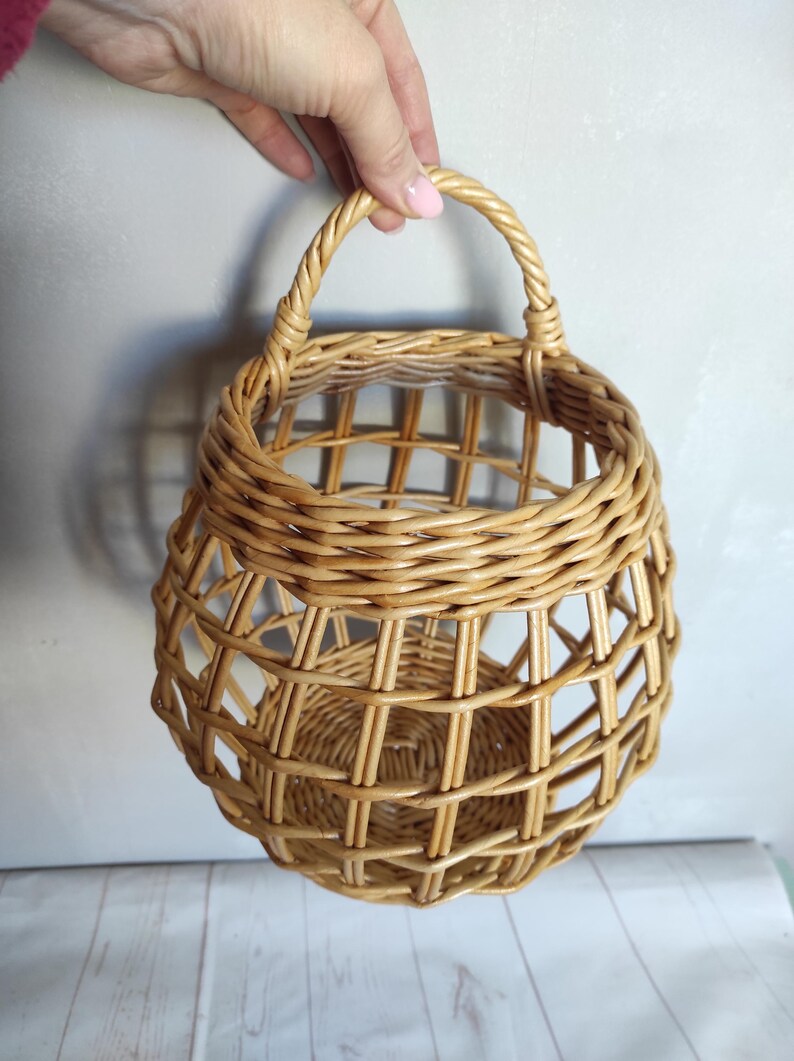 Handmade Woven Door Basket