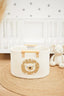Personalized Cotton Rope Toy Storage Basket