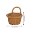 Hanging Portable Wall Hanging Basket Woven Storage Basket Portable Flower