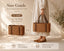 Woven Picnic Basket with Handle